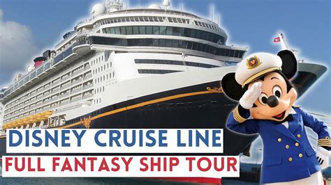 Disney Cruise Line Fantasy Ship Tour 2023 Youtube