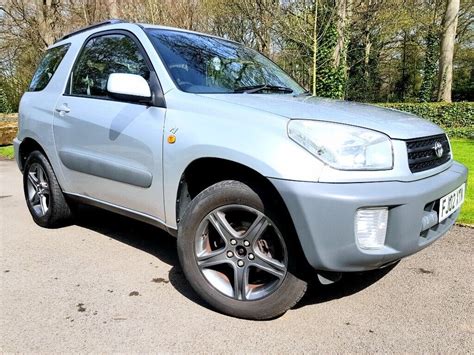 TOYOTA RAV 4 NV 1 8 VVTI 2002 LOW MILES 80K 1 F OWNER EL PACK ULEZ