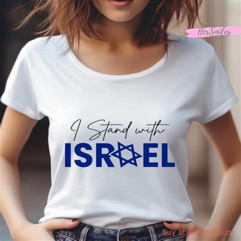 I Stand With Israel Fuck Hamas Shirt Hersmiles