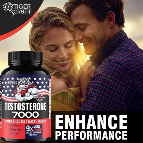 Testosterone Booster For Men Energy Stamina With Horny Goat