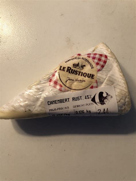 Camembert Rustique G Ean Fromages De France