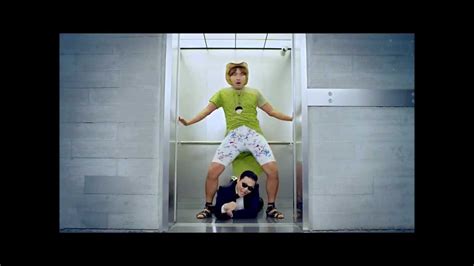 Psy Gangnam Style Elevator Guy Scene Loop Youtube