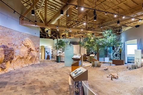 Interior View Of The Wichita Mountains Wildlife Refuge Visitor Center