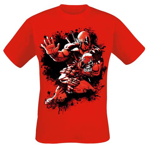 Tee Shirt Deadpool Jump Homme Marvel Taille M S Cotton