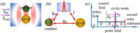 A Schematic Diagram Of A Hybrid Optical Microcavity The Microcavity