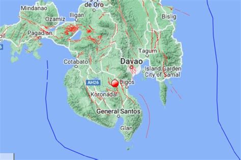 Magnitude 5 5 Quake Jolts Davao Del Sur ABS CBN News