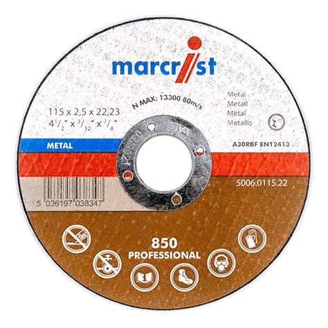 Marcrist 850 Flat Metal Cutting Disc Main Product Image