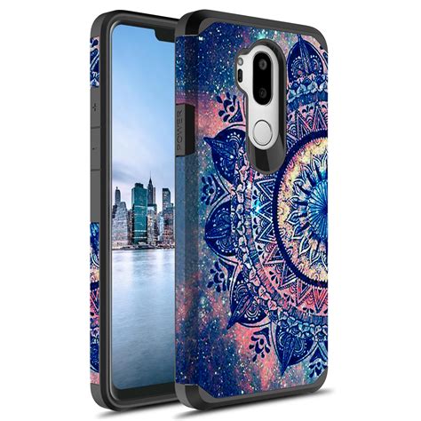 Lg G7 Thinq Casekaesar Slim Hybrid Dual Layer Shockproof Hard Cover Graphic Fashion Cute