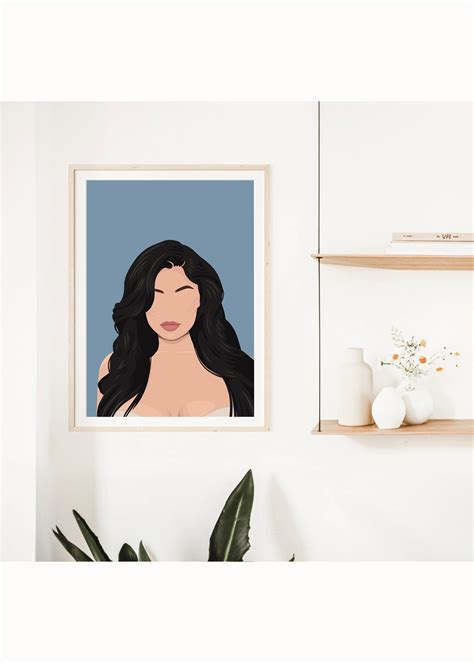 Kylie Jenner Poster Fan Art Merch Kardashian Poster Etsy