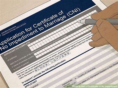 How to Get a Certificate of No Impediment - wikiHow