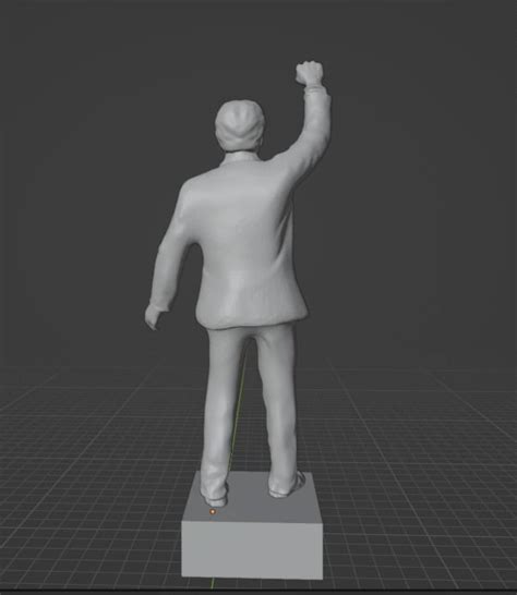 Nelson Mandela 3d Model 3d Printable Cgtrader