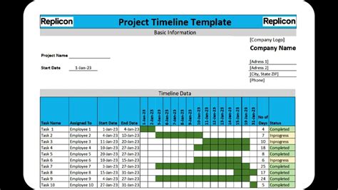 Project Plan Management Templates