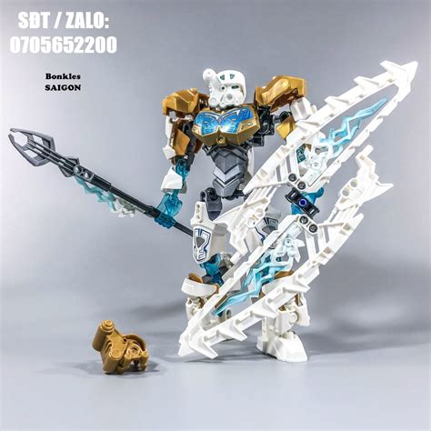 Đồ Chơi Mô Hình Vintage lắp ráp LEGO Bionicle Masters 70788 Kopaka