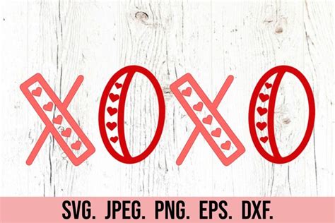 Xoxo Svg Valentines Day Svg Love Svg Hearts Svg Valentines Card Svg