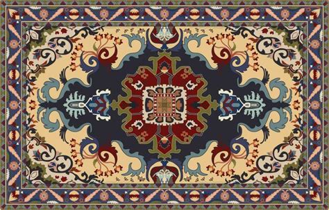 Persian Rug Pattern Vector Art, Icons, and Graphics for Free Download