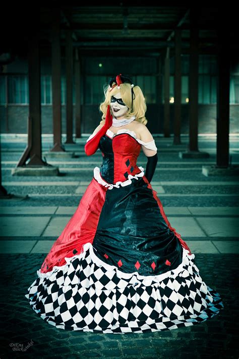 Harley Quinn Ball Gown By Roxynightmare On Deviantart