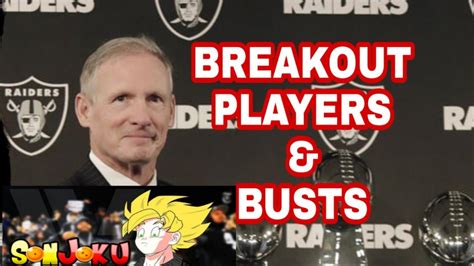 Las Vegas Raiders Breakout Players Boom Or Bust Whos Your