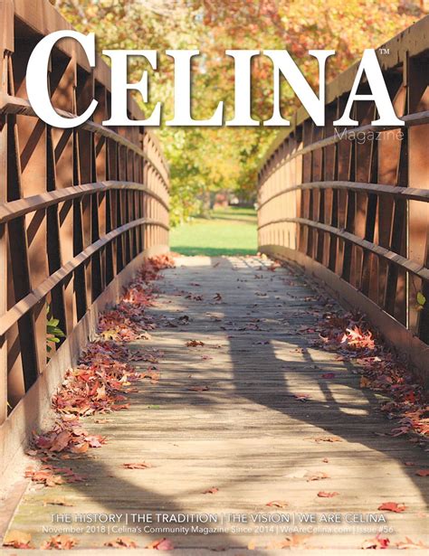 CELINA Magazine | November 2018 by Cedarbrook Media Group, LLC - Issuu