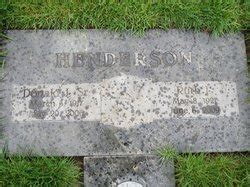 Ruth I Walter Henderson 1921 2009 Homenaje De Find A Grave