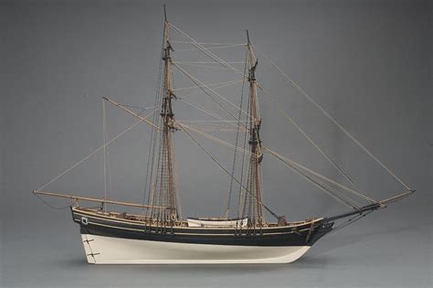 Model Of The Brigantine Swift Living In The Atlantic World