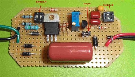 Cdi Ignition Circuit Etching Diagram