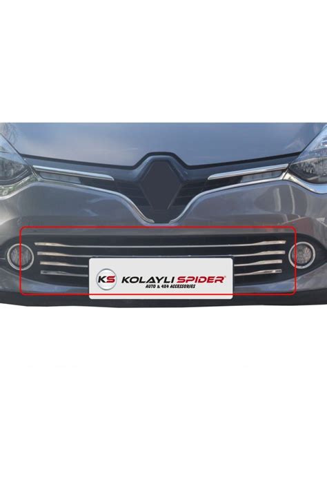 Kolaylispider Renault Clio Sport Tourer N Tampon Tas Pr Krom