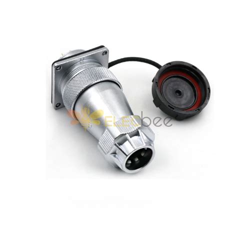 Conector Circular De Aviaci N Wf Pin Recto Te Z Enchufe Macho Y