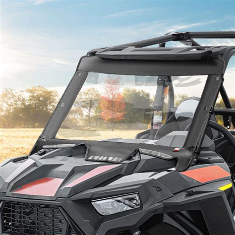 KEMIMOTO XP 1000 Soft Front Full Windshield Upgraded UTV Soft Front