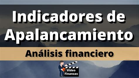 Indicadores De Apalancamiento C Lculo E Interpretaci N Ejercicio