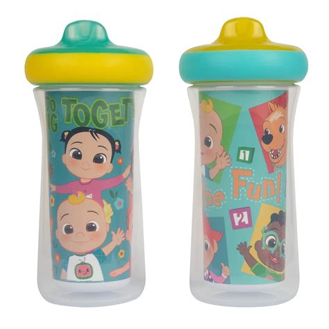 Cocomelon Insulated Sippy Cup 9oz 2pk