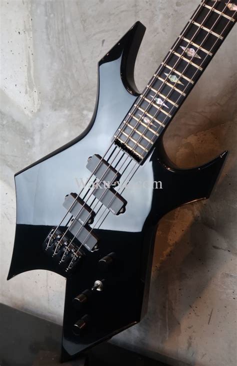 B C Rich USA Warlock Widow 4 string Bass Black 和久屋