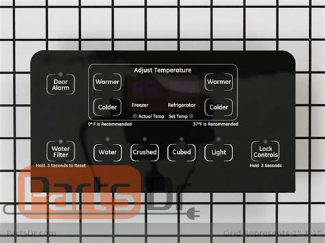 Wr X Ge Dispenser Interface Control Board Parts Dr