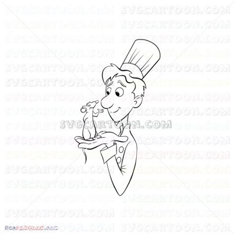 Alfredo Linguini And Remy Ratatouille 029 Svg Dxf Eps Pdf Png