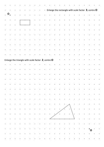 Drawing Enlargements | Teaching Resources