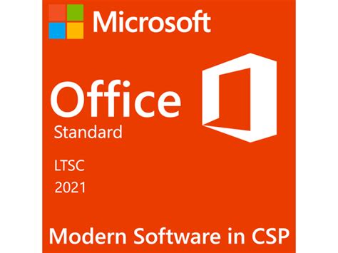 Microsoft Office Ltsc Standard Modern Software In Csp