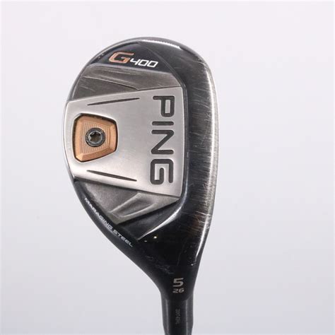 Ping G400 5 Hybrid 26 Degrees Tfc 80 Shaft Sr Senior Flex Right Handed