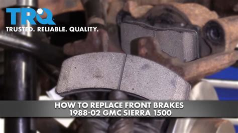 How To Replace Front Brakes 1988 02 Gmc Sierra 1500 Youtube