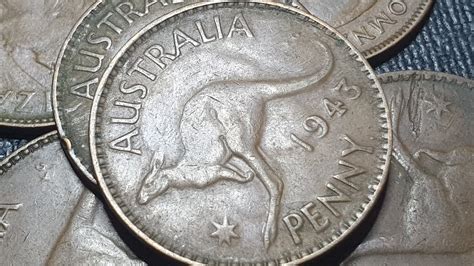 Australia 1943 Penny Varieties And Values Youtube