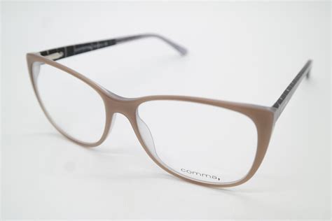 Comma 70012 Braun Silver Oval Glasses Frames Eyeglasses New Ebay