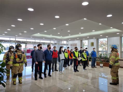 울산북부소방서 씨아이엠㈜ 합동소방훈련 실시