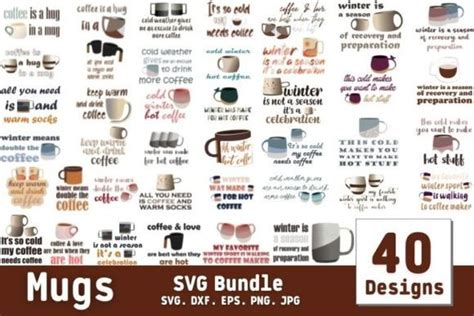 Mugs SVG Bundle Graphic by CandyArtStudio · Creative Fabrica