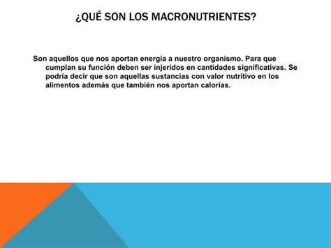 Macro Y Micro Nutrientes Ppt