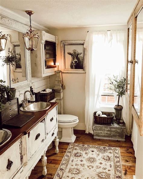 30+ Country Style Bathroom Ideas – HomeDecorish