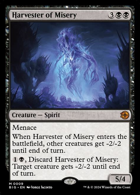 Harvester of Misery · The Big Score (BIG) #9 · Scryfall Magic The ...