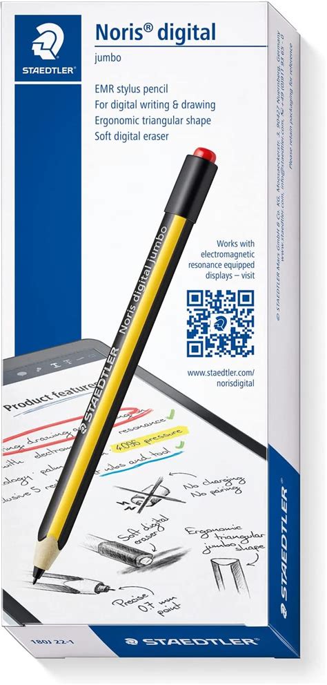 STAEDTLER Noris Digital Jumbo 180J 22 EMR Stylus Set 1 Eingabestift