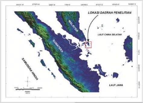 Gambar 1. Lokasi daerah penelitian di Pulau Bintan dan sekitarnya ...