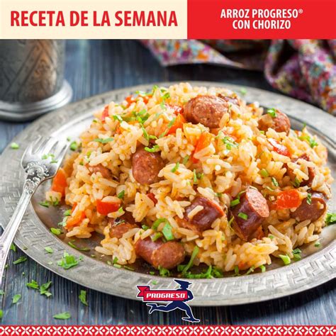 Arroz Progreso Con Chorizo Grupo Progreso