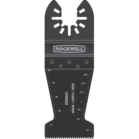 Rockwell Sonicrafter High Carbon Steel Oscillating Tool Blade In The