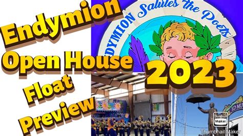 2023 Krewe Of Endymion Open House Float Preview New Orleans Mardi Gras