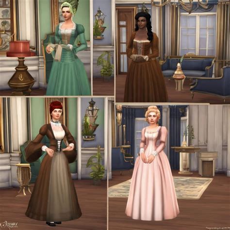 Regency Era Sims 4 Cc The Regency Era